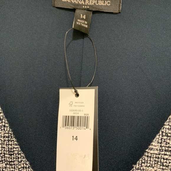 Banana Republic Dress Sz-14 NWT - Picture 5 of 8